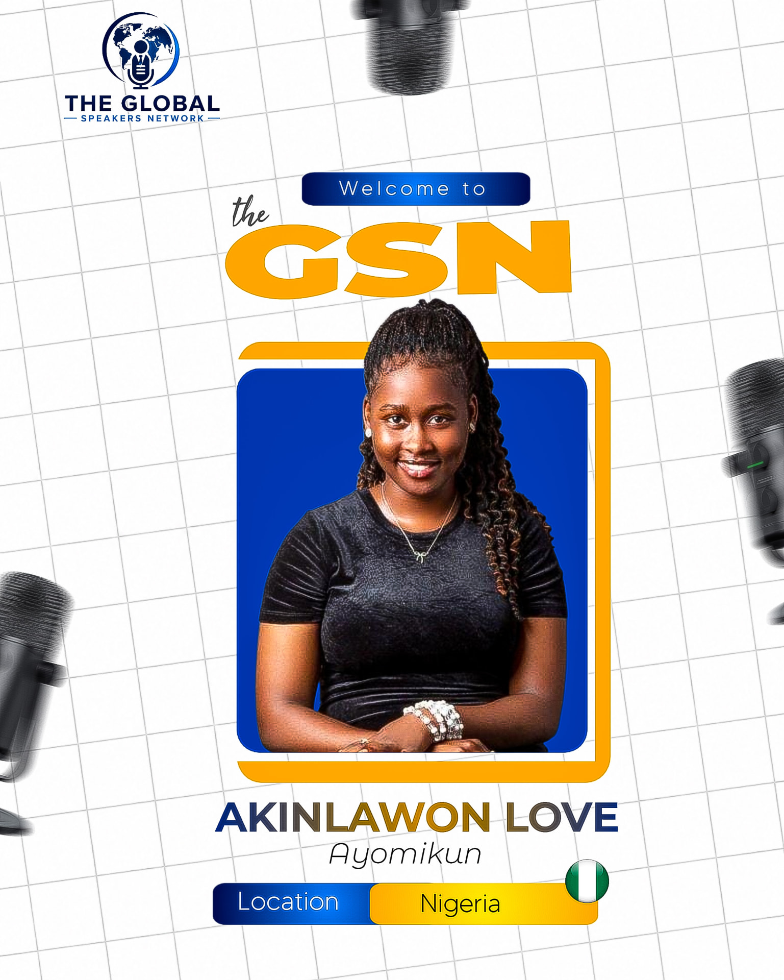 Akinlawon Love Ayomikun — The Global Speakers Network
