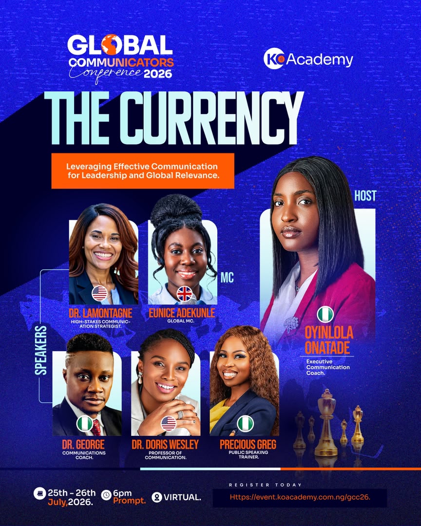 Global Communicators Conference 2026 — The Currency