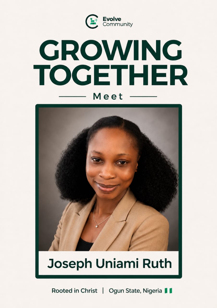 Joseph Uniami Ruth, Member of The Evolve Community