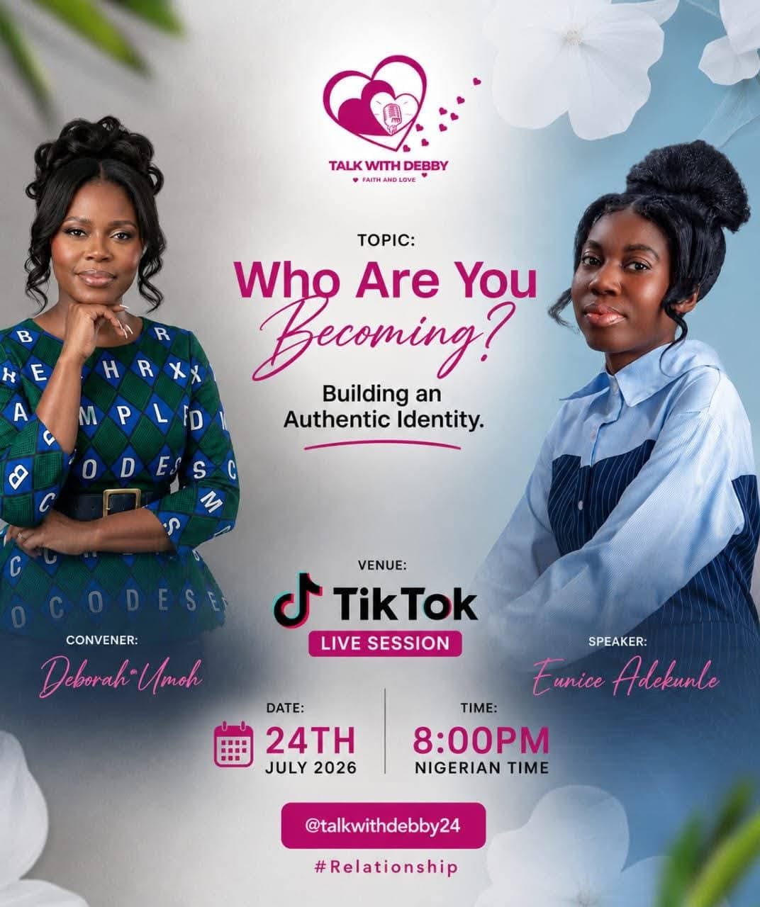 Who Are You Becoming? — Talk With Debby